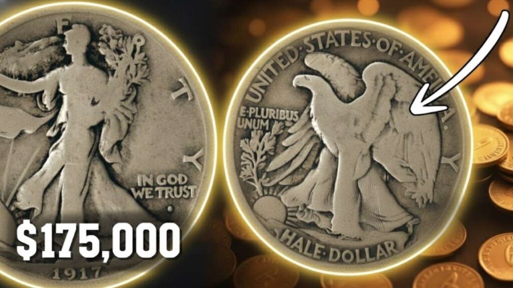1917 Walking Liberty Half Dollar Value 2025 – Rare Coin Prices Up to $175,000
