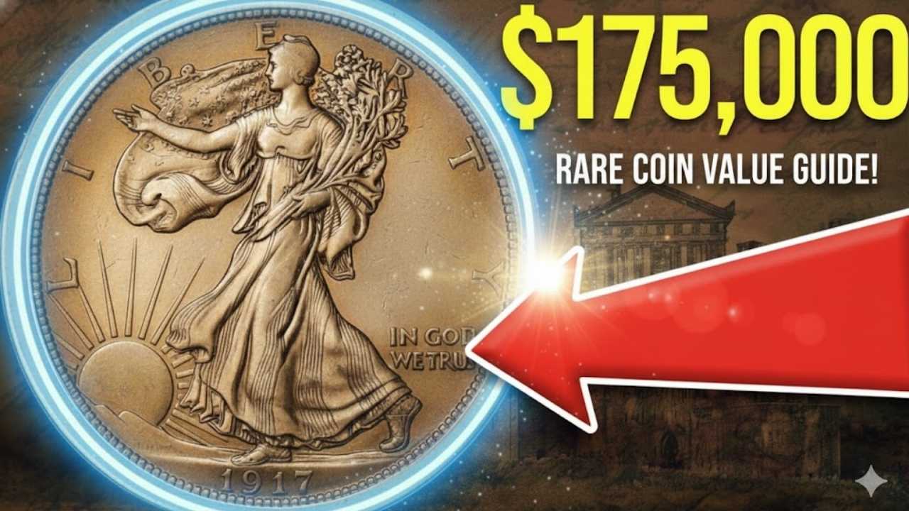 1917 Walking Liberty Half Dollar: Complete Value Guide and Current Market Worth Up to $175,000