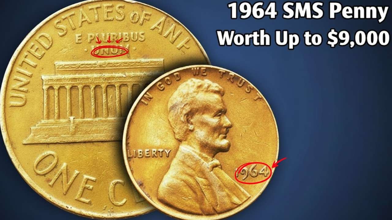 1964 SMS Penny Worth Up to $9,000: Full Value Guide for Rare Lincoln Cents