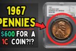 1967 Penny Error Worth $600: Spot This Rare Doubled Die Lincoln Cent!
