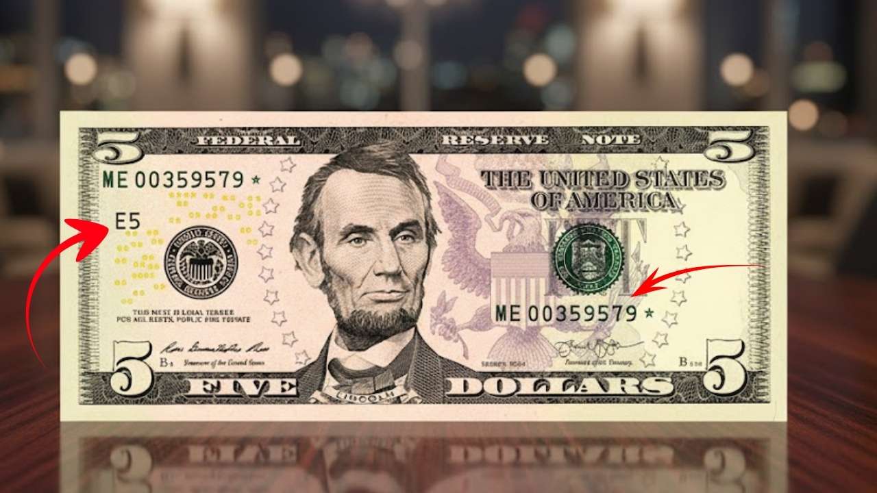 $4.5 Million Rare $5 Bill: How to Identify the Valuable 31000N Radar Note