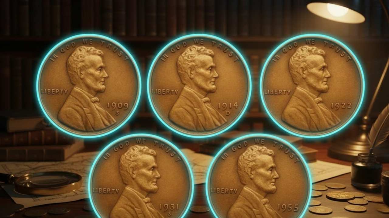 5 Rare Lincoln Wheat Pennies in 2025 That Could Earn You Thousands in Value