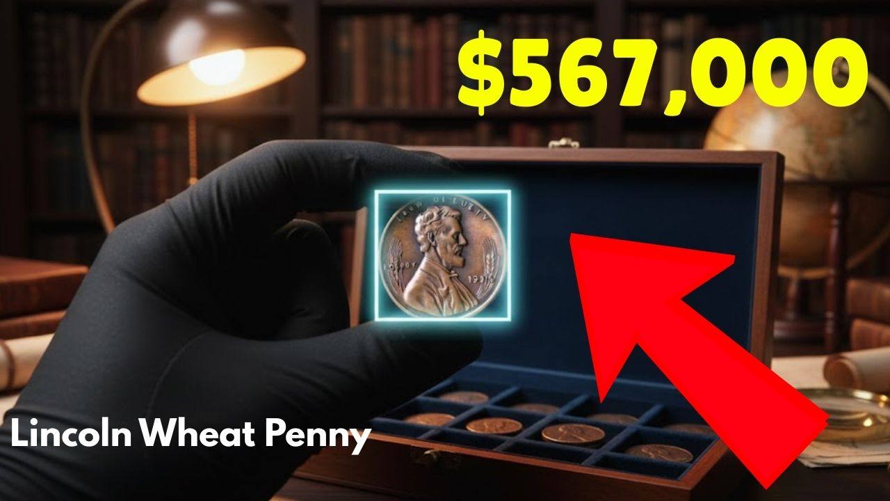 $567,000 Lincoln Wheat Penny Discovered – Rare Error Coin Could Be Hiding in Your Pocket