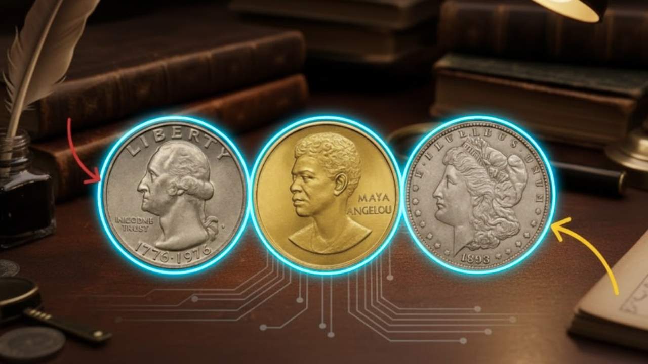Most Valuable U.S. Coins in 2025 Rare 1976 Quarter Maya Angelou Quarter and Other High-Value Finds