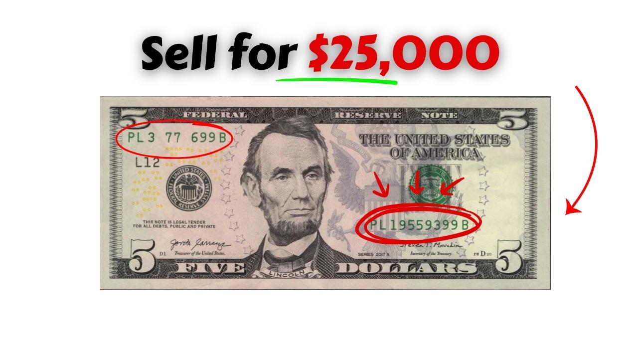 Rare $5 Bill With Double Serial Numbers Sells for $25,000: Why These Error Notes Are So Valuable