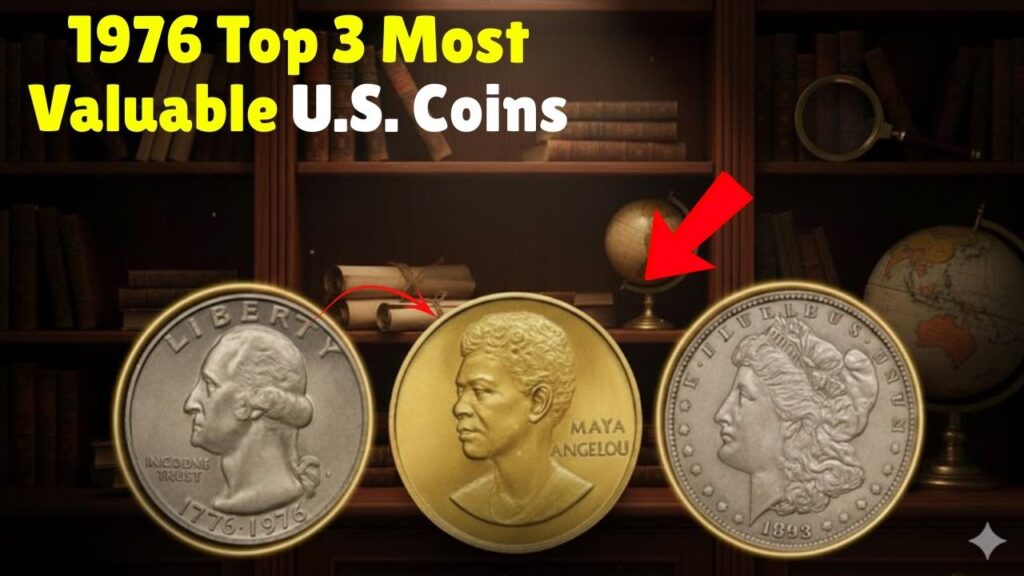 Top 3 Most Valuable U.S. Coins: 1976 Bicentennial Quarter, Maya Angelou Quarter & Hidden Rare Coins Worth Big Money