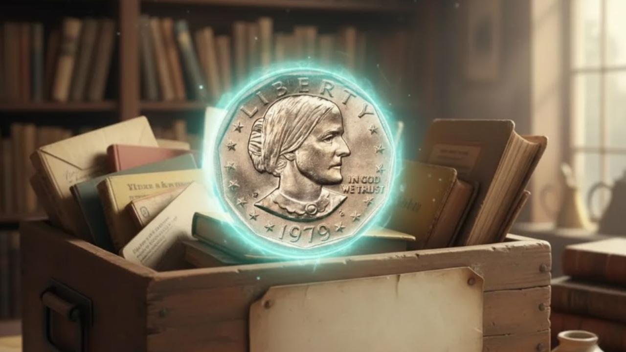 Viral Discovery Rare Susan B. Anthony Dollar Found in Bookstore Shocks Coin Collectors